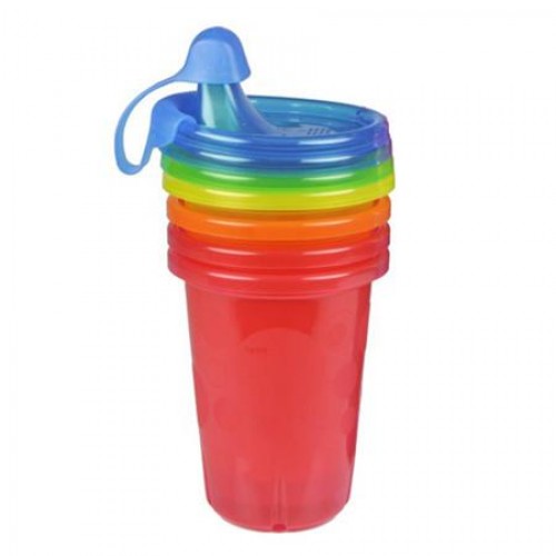 THE FIRST YEARS Take & Toss Spill-Proof Cups 10oz (4pk)